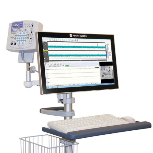 Nihon Kohden Neurfax EEG 1200 Bildschirm