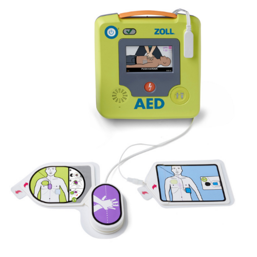 ZOLL AED 3 mit Elektroden